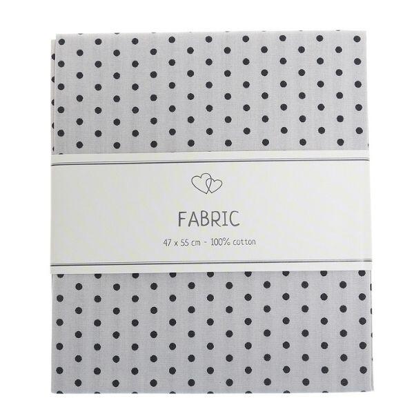 Go Handmade Fabric Beige with dots