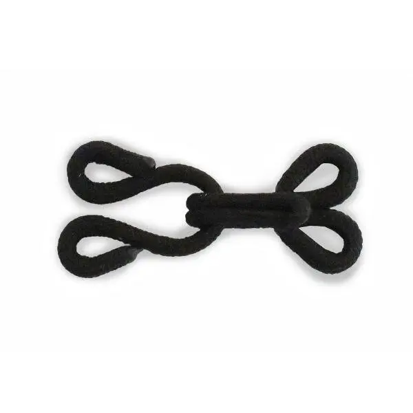 Prym Fur hooks and eyes Black