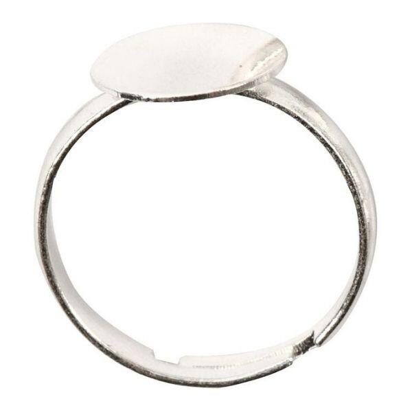 Finger Ring Silver-plated, 3 pcs