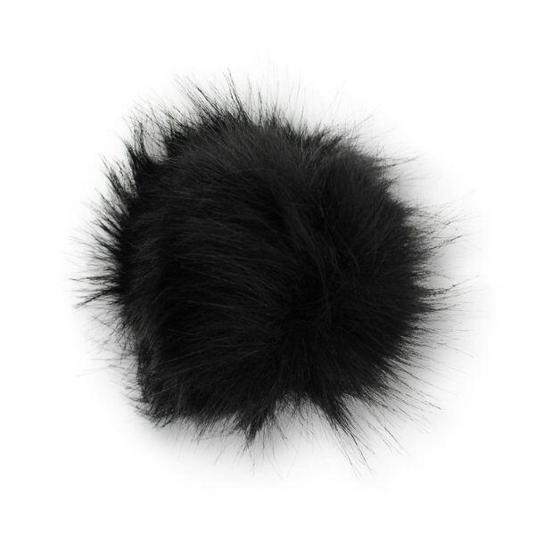 Pompom Acrylic, 8 cm Black