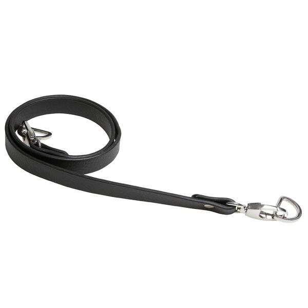 Go Handmade Shoulder strap Silver buckle - PU leather - 80 cm x 18 mm