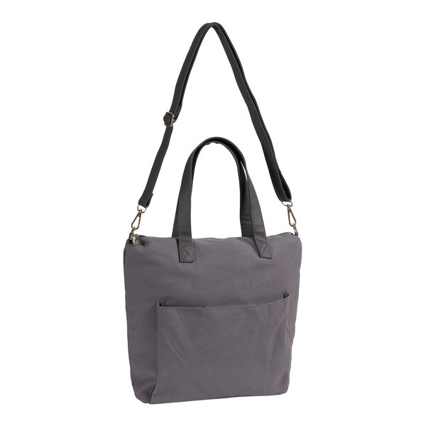 Shoulder bag for yarn, dark grey