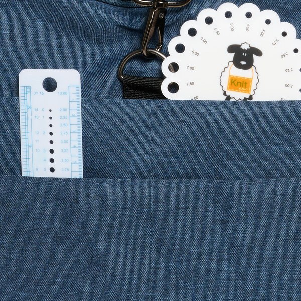 Yarn bag large, denim