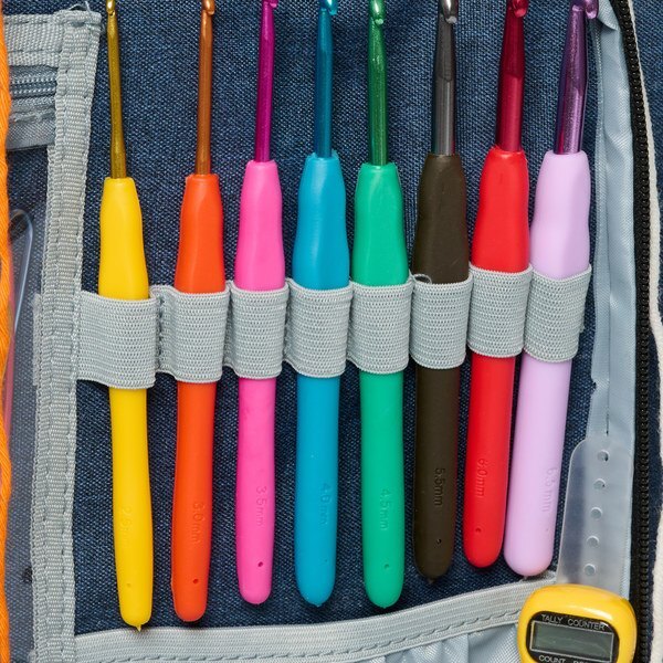 Yarn bag large, denim