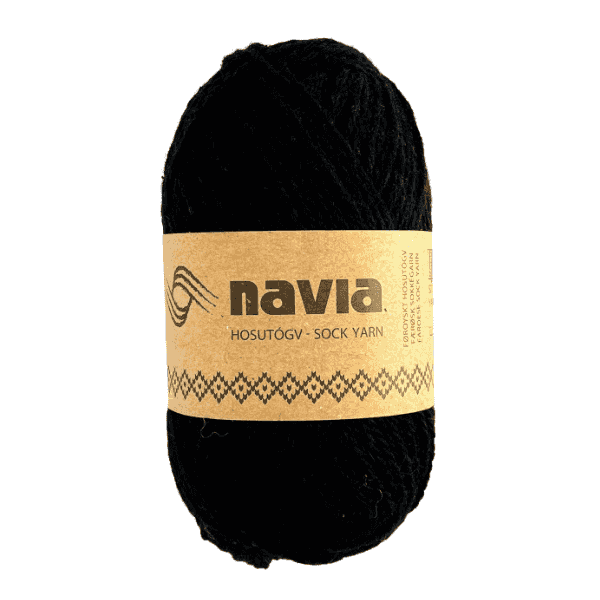 Navia Sock Yarn 506 Black