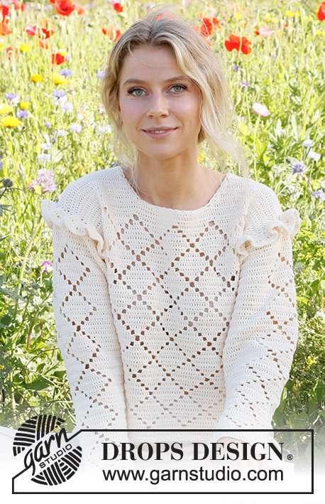 230-44 Harlequin Ruffles by DROPS Design