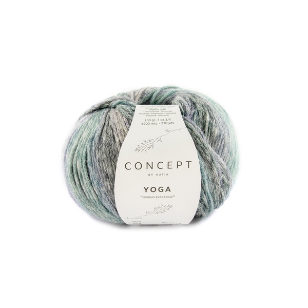 Katia Yoga 209 Lilac-Emerald