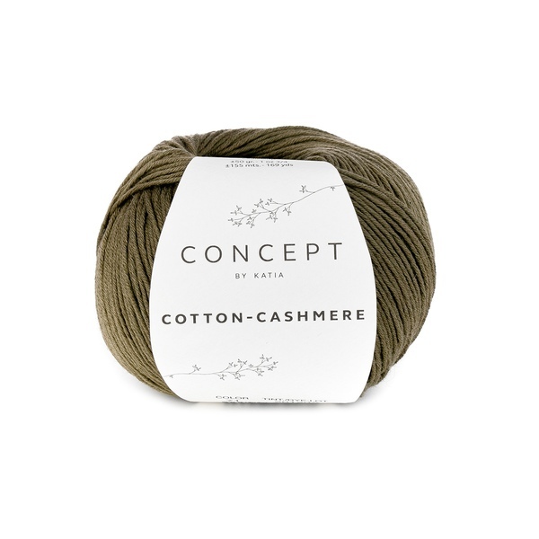 Katia Cotton-Cashmere 71 Khaki