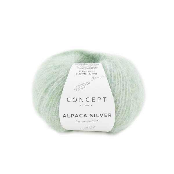 Katia Alpaca Silver 269 Whitish green-silver