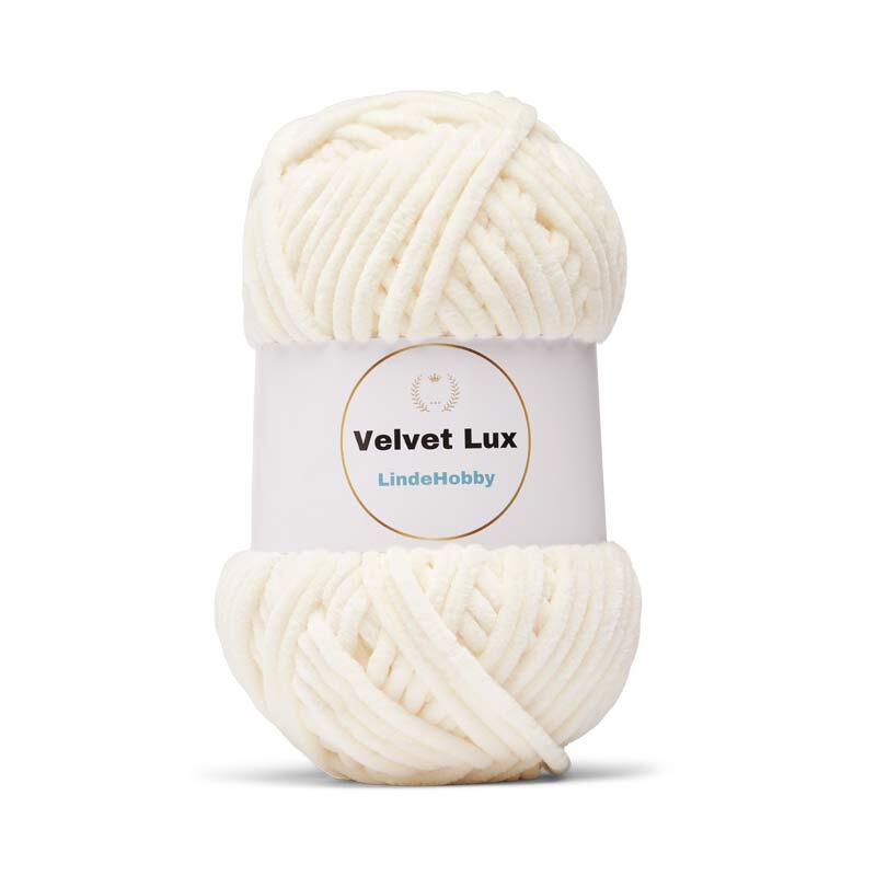 LindeHobby Velvet Lux 06 Ecru