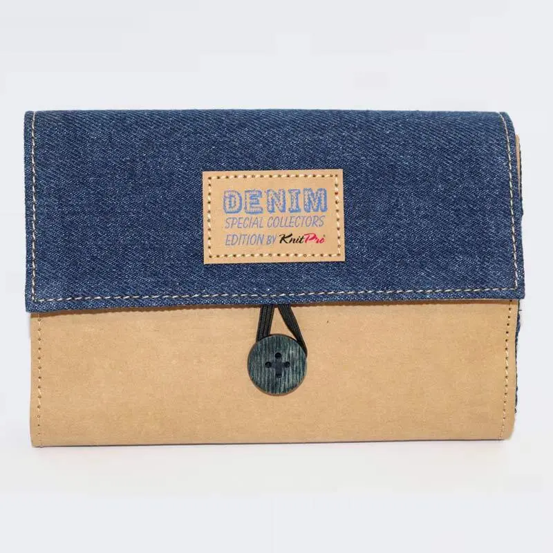 KnitPro Indigo Wood Interchangeable Circular Needle Set