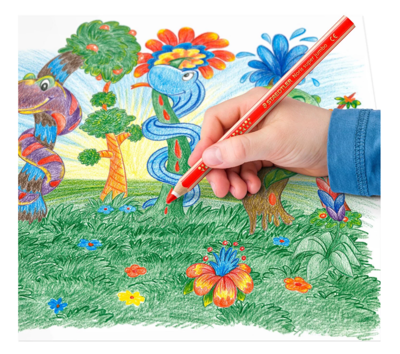 STAEDTLER Noris Super Jumbo Coloured Pencils