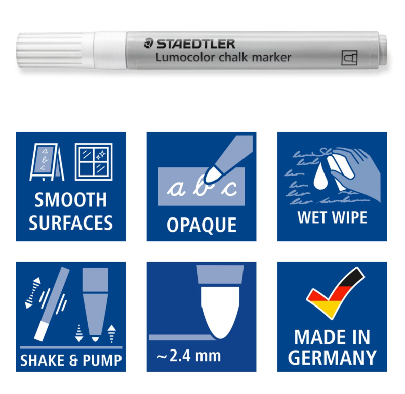 STAEDTLER Lumocolor Chalk Marker