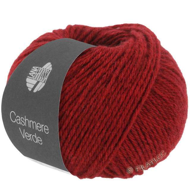 Lana Grossa Cashmere Verde - 09 red