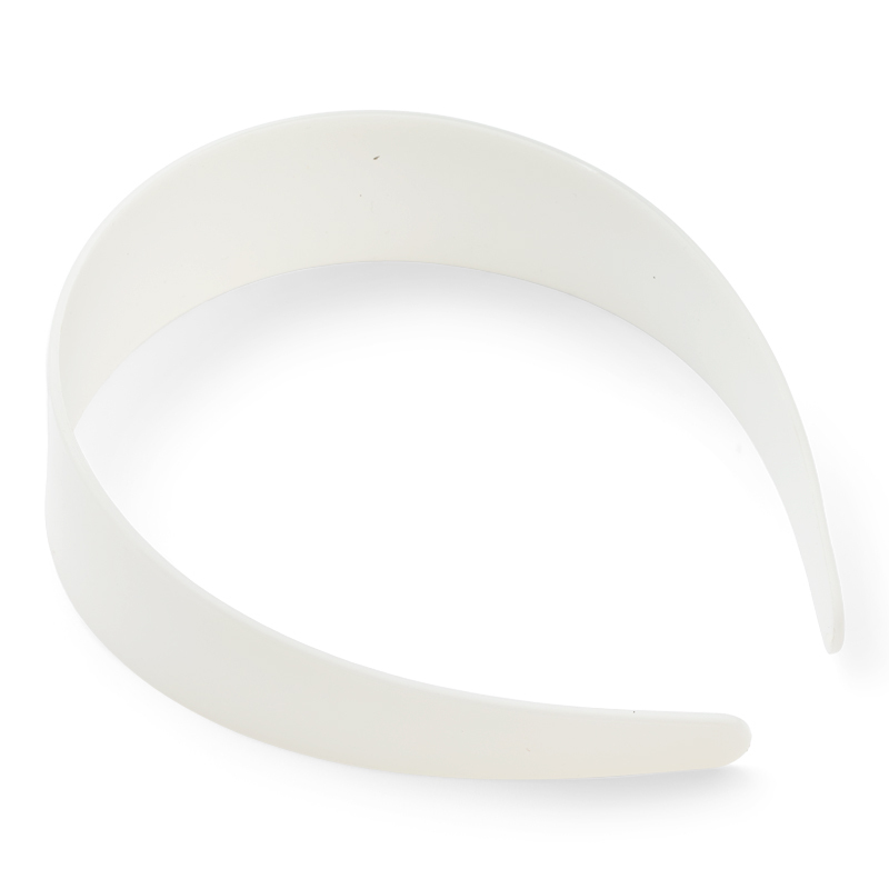 HobbyArts Hair Band, White, 40 mm, 1 pcs