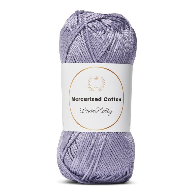 LindeHobby Mercerized Cotton 12 Light Purple