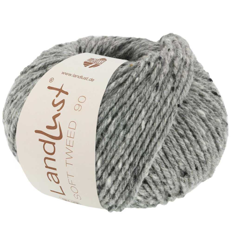 Landlust Soft Tweed 90 4 Gray mottled