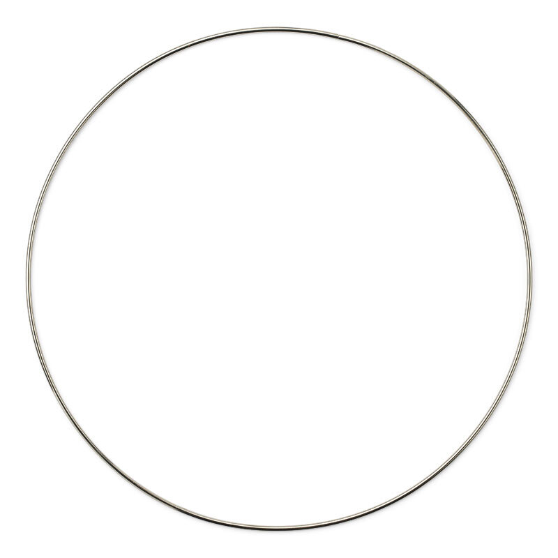 HobbyArts Metal Ring Silver 25 cm