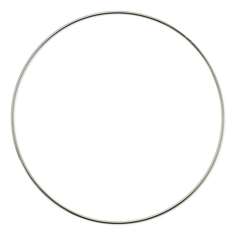 HobbyArts Metal Ring Silver 20 cm