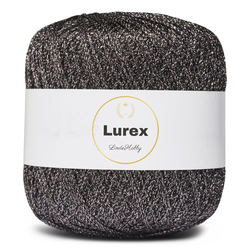 LindeHobby Lurex 04 Antracit
