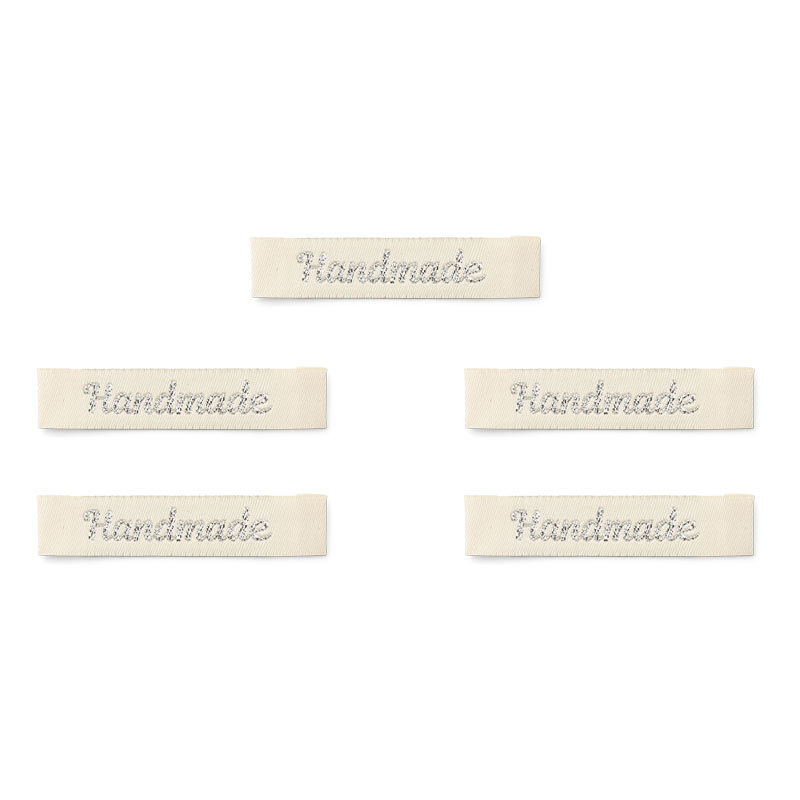 Handmade, Lang Natur, sølv, Magnolia Script