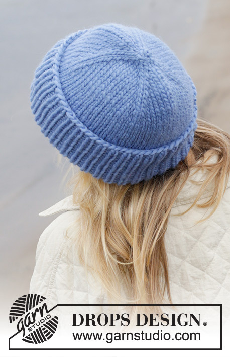 242-46 Grand Lake Hat by DROPS Design