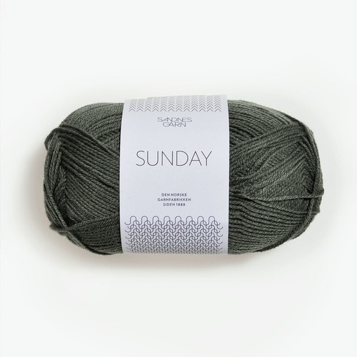 Sandnes Sunday 9071 Dusty olive green