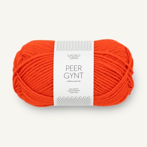 Sandnes Peer Gynt 3819 Spicy orange