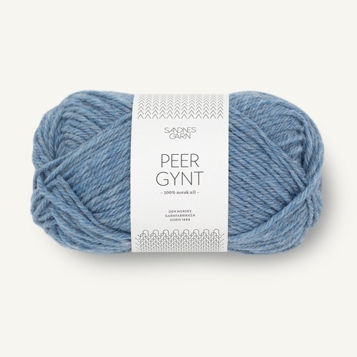 Sandnes Peer Gynt 6324 Blue Melange