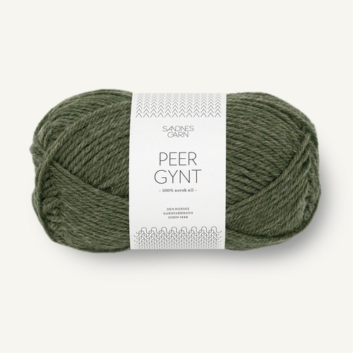 Sandnes Peer Gynt 9572 Dark Green Melange