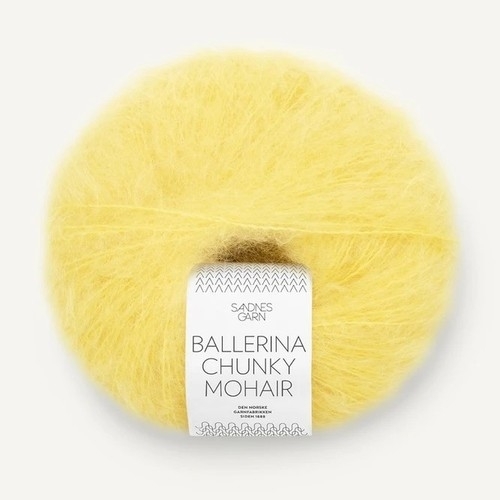 Sandnes Ballerina Chunky Mohair 9004 Lemon
