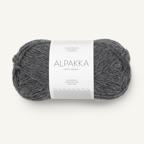Sandnes Alpakka 1053 Dark Gray Melange