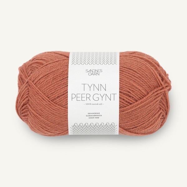 Sandnes Tynn Peer Gynt 3535 Light Copper Brown