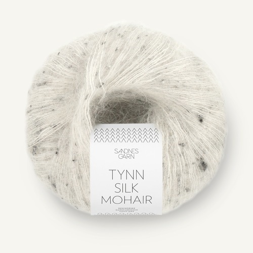 Sandnes Tynn Silk Mohair 1199 Salt'n Pepper Tweed