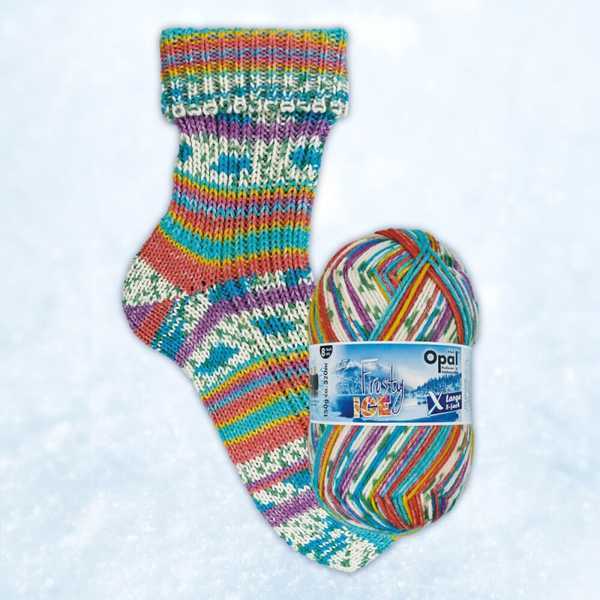 Opal XLarge Frosty Ice 8-ply 50 Schneebringende Wolken