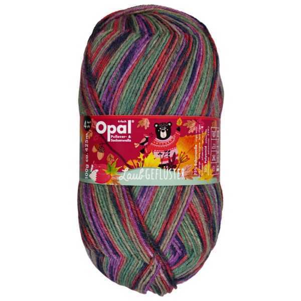 Opal Laubgeflüster 4-ply 50 Beerenfrühstück