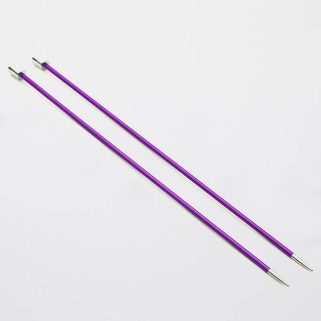 KnitPro Zing Single Pointed Needle Set 25 cm, 4.5 mm