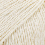 DROPS Bomull-Lin 02 Off white (Uni colour)