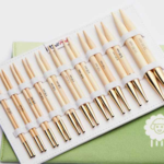KnitPro Bamboo Interchangeable Circular Needle Set Deluxe 10 sizes (3.00-10.00 mm)