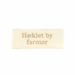 Hæklet by farmor