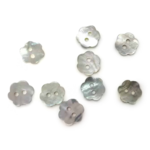 HobbyArts Perlemorsknapper Blomst 11,5 mm, 10 stk