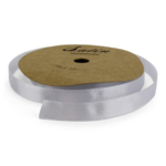 Satin ribbon 9 mm 09 White