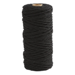 Knyttegarn 2mm 100m 50 Sort