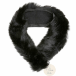 Go Handmade Akryl Pels 70 x 8 cm Sort