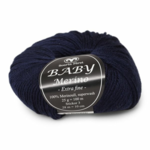 Svarta Fåret Baby Merino 67 Marine