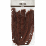 Chenille, 30mm, 40cm, 4stk Brun