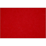 Hobbyfilt, Ark 42x60 cm, 3 mm, 1 ark Julerød