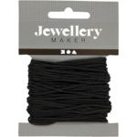 Knyttesnor, 2 mm, 8 m Sort