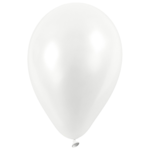 Balloner, 23 cm, 10 stk Hvid