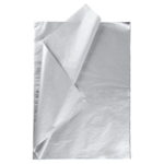 Silkepapir, 50 x 70 cm, 14 g, 25 ark Silver